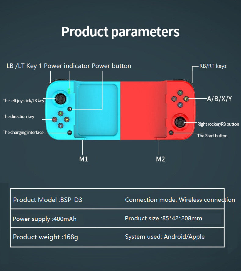 Mobile Gamepad for gamers