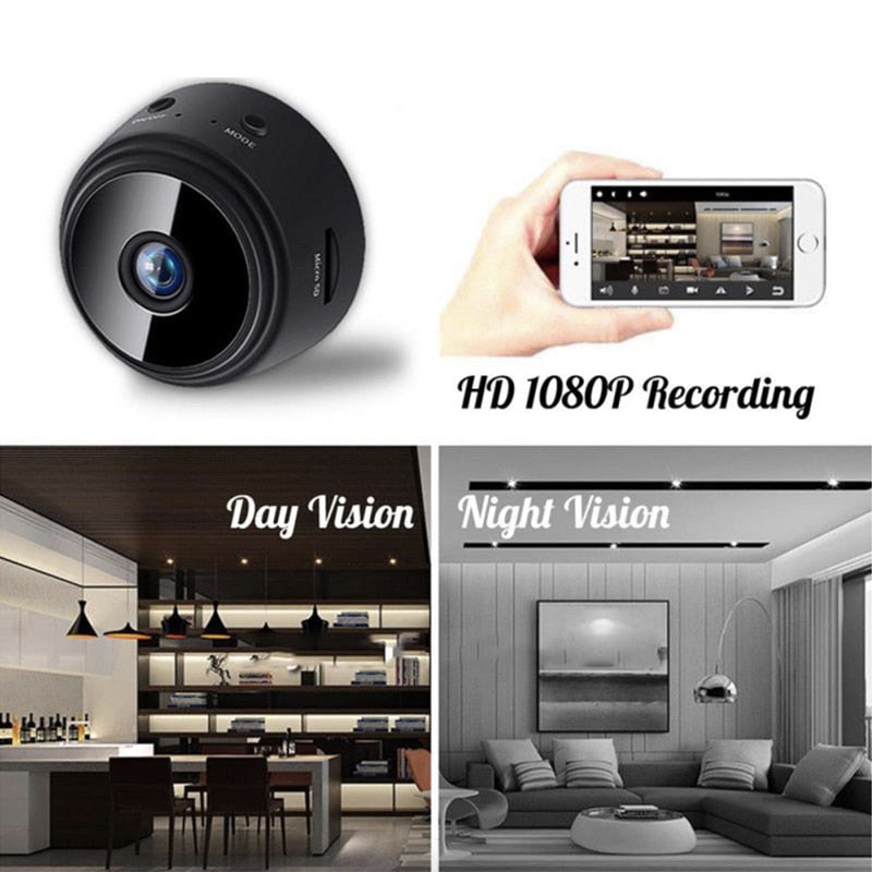 Home Surveillance Camera, IP WiFi HD 1080p A9