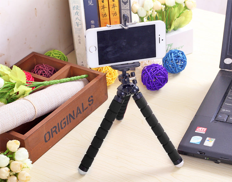 Sponge Tripod Mobile Phone Holder